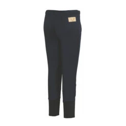 TuffRider Children's Unifleece Pull-On Knee Patch Winter Breeches -Cavallo Shop 100118 92 15 navy 2