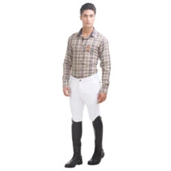 TuffRiderMen's Patrol Knee Patch Breeches -Cavallo Shop 10029 240 01 wht full.bod