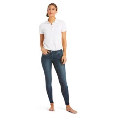 Ariat Women's Halo Denim Full Seat Breech 14 Ariat Women's Halo Denim Full Seat Breech -Cavallo Shop 10035312 Ariat wms halo.denim .fs .breech marine 1