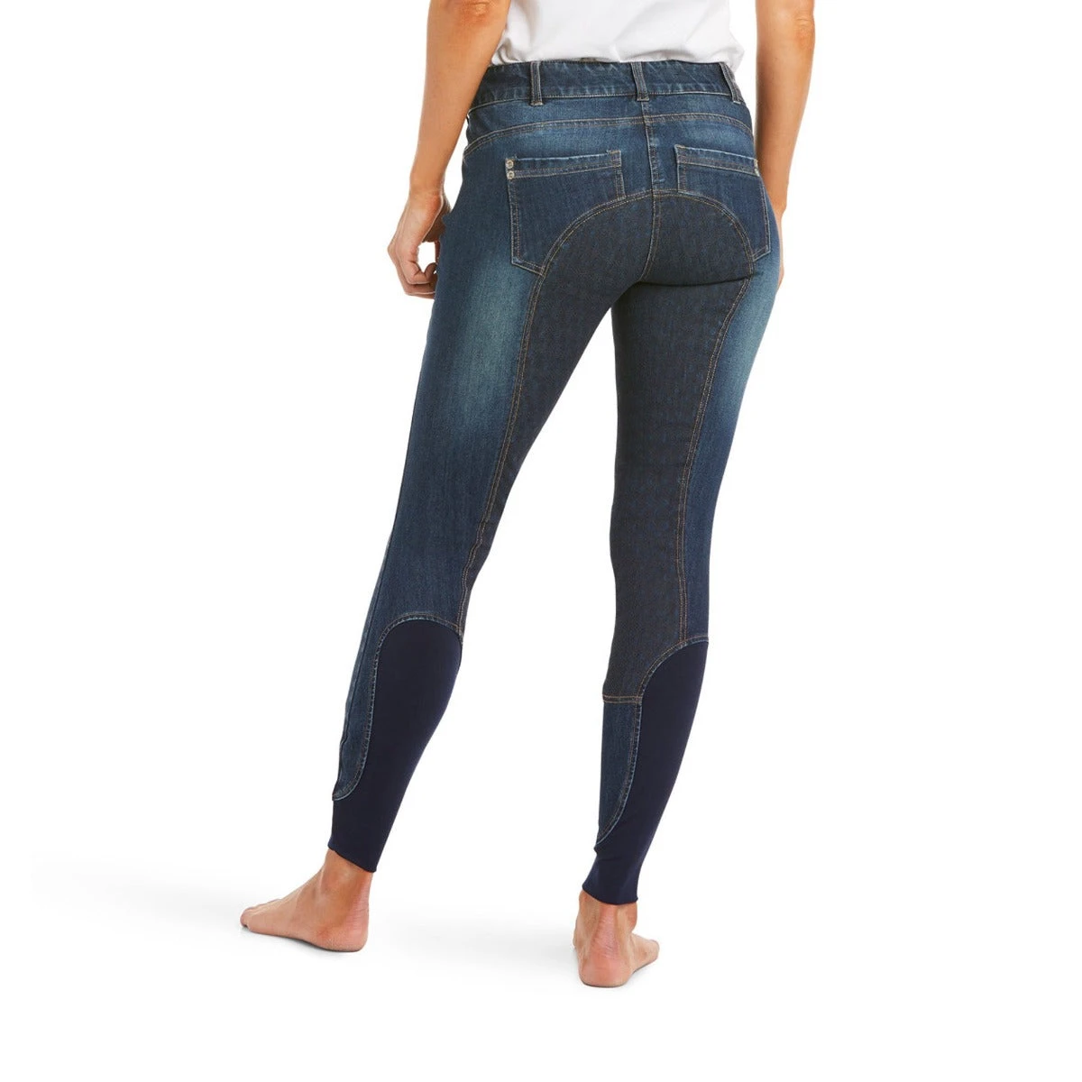 Ariat Women's Halo Denim Full Seat Breech 4 Ariat Women's Halo Denim Full Seat Breech - Image 2
