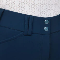 Ariat Women's Tri Factor Grip Full Seat Breeches - Seasonal Colors -Cavallo Shop 10043467 Ariat WMS.TRI .FACTOR.GRIP .FS Deep.Petroleum Detail