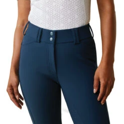 Ariat Women's Tri Factor Grip Full Seat Breeches - Seasonal Colors -Cavallo Shop 10043467 Ariat WMS.TRI .FACTOR.GRIP .FS Deep.Petroleum Front2