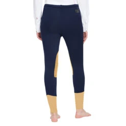 TuffRider Ladies Unifleece Pull-On Winter Breeches -Cavallo Shop 10054 92 NVY 3
