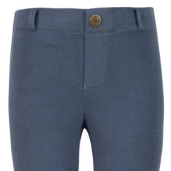 TuffRider Children's Starter Lowrise Pull-On Knee Patch Breeches 28 TuffRider Children's Starter Lowrise Pull-On Knee Patch Breeches -Cavallo Shop 100567 479 35 denim 5