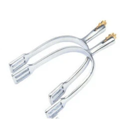 Weatherbeeta Prince Of Wales Spurs With Brass Rowel