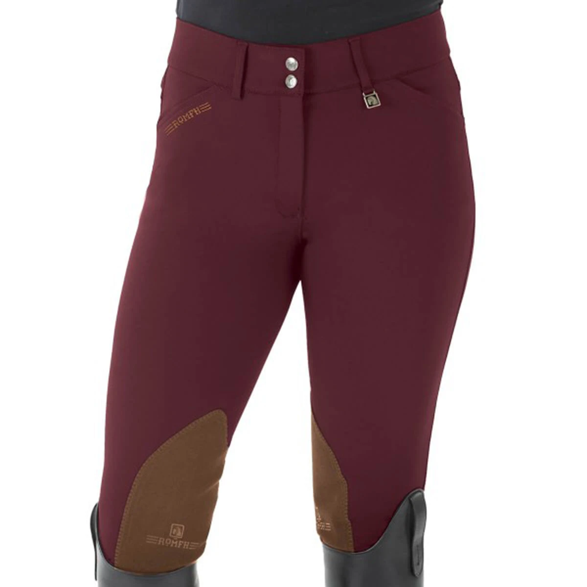 Romfh Ladies Sarafina Euro Seat Knee Patch Breeches 4 Romfh Ladies Sarafina Euro Seat Knee Patch Breeches - Image 2