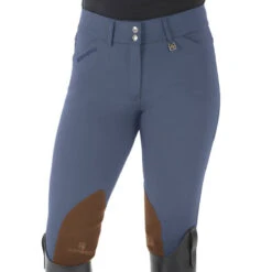 Romfh Ladies Sarafina Euro Seat Knee Patch Breeches 24 Romfh Ladies Sarafina Euro Seat Knee Patch Breeches -Cavallo Shop 468455 ERS Romfh.Ladies.Sarafina.Euro .Seat .KneePatch.Breech Classic.Fog