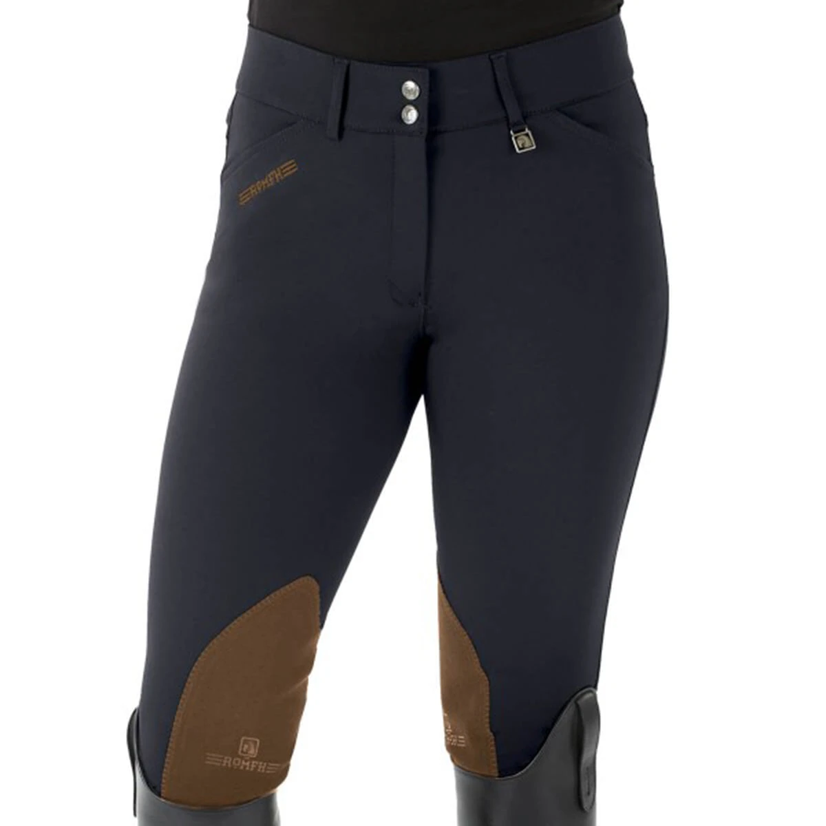 Romfh Ladies Sarafina Euro Seat Knee Patch Breeches 7 Romfh Ladies Sarafina Euro Seat Knee Patch Breeches - Image 5