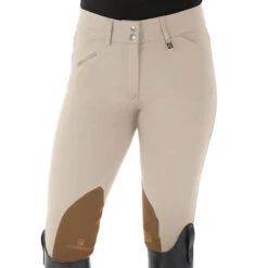 Romfh Ladies Sarafina Euro Seat Knee Patch Breeches 30 Romfh Ladies Sarafina Euro Seat Knee Patch Breeches -Cavallo Shop 468455 ERS Romfh.Ladies.Sarafina.Euro .Seat .KneePatch.Breech Classic.White .Sand