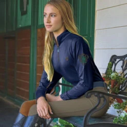 Romfh Ladies Sarafina Euro Seat Knee Patch Breeches 39 Romfh Ladies Sarafina Euro Seat Knee Patch Breeches -Cavallo Shop 468455 ERS Romfh.Ladies.Sarafina.Euro .Seat .KneePatch.Breech Lifestyle2
