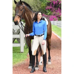 Ovation EuroWeave DX Taylored Ladies Front Zip Knee Patch Euro Seat Breeches -Cavallo Shop 469578 ERS Ovation.EuroWeave.DX .Taylored.Ladies.Front .Zip.Knee .Patch .Euro .Seat .Breech2