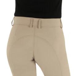 Ovation Child's Euroweave Front Zip Jodhpurs -Cavallo Shop 469815 Ovation Childs.Euroweave.Front .Zip.Jodhpurs Back