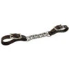 Walsh Curb Chain With Leather Ends 1 Walsh Curb Chain With Leather Ends -Cavallo Shop 8107 Walsh Curb.Chain .with .Leather.Ends