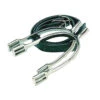 Weatherbeeta Korsteel Dressage Spurs With Straps -Cavallo Shop 840042 WB Korsteel.Dressage.Spur .with .Straps