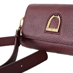 Oakbark & Chrome Rider Belt Bag -Cavallo Shop BB CAB 101 Oakbark chrome riderbeltbag cabernet.13