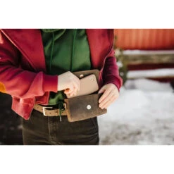 Oakbark & Chrome Rider Belt Bag -Cavallo Shop BB HAV 001 Oakbark chrome Riderbeltbag havana.2