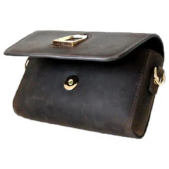 Oakbark & Chrome Rider Belt Bag -Cavallo Shop BB HAV 001 Oakbark chrome Riderbeltbag havana11