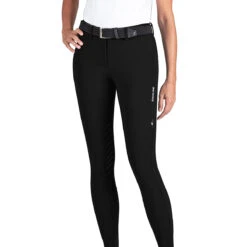 Equiline Women's Ciannek B-Move Light Knee Grip Breech 13 Equiline Women's Ciannek B-Move Light Knee Grip Breech -Cavallo Shop EQline ES123 N09036 006 Black