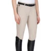 Equiline Women's Ash Riding Breeches With X-Grip Knee Patch -Cavallo Shop EQline N08698 Ash.XGripKP Beige