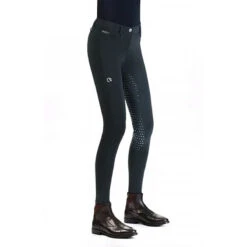 EGO 7 Women's Dressage FG Breech -Cavallo Shop Ego7 Dressage.FG .Breeches Greey.Grey Side