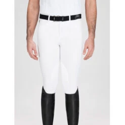 Equiline Men's Grafton Knee Patch Breech -Cavallo Shop Equiline Grafton Mens White 01354.1585186912.1280.1280