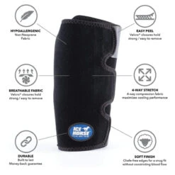 Ice Horse Knee Wrap 8 Ice Horse Knee Wrap -Cavallo Shop IH5000V MacKinnon IH.Knee .Wrap