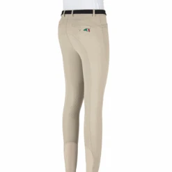 Equiline JhoanK Boy's Knee Patch Breeches 13 Equiline JhoanK Boy's Knee Patch Breeches -Cavallo Shop JhoanKbeige2