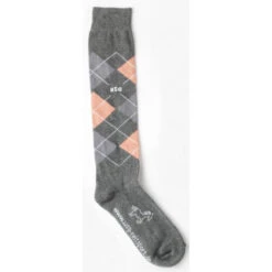 USG Karo Socks -Cavallo Shop KARO KL.USG Socks Grey.Apricot.Lt .Grey Front
