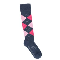 USG Karo Socks -Cavallo Shop KARO KL.USG Socks Nvy.Pink Front