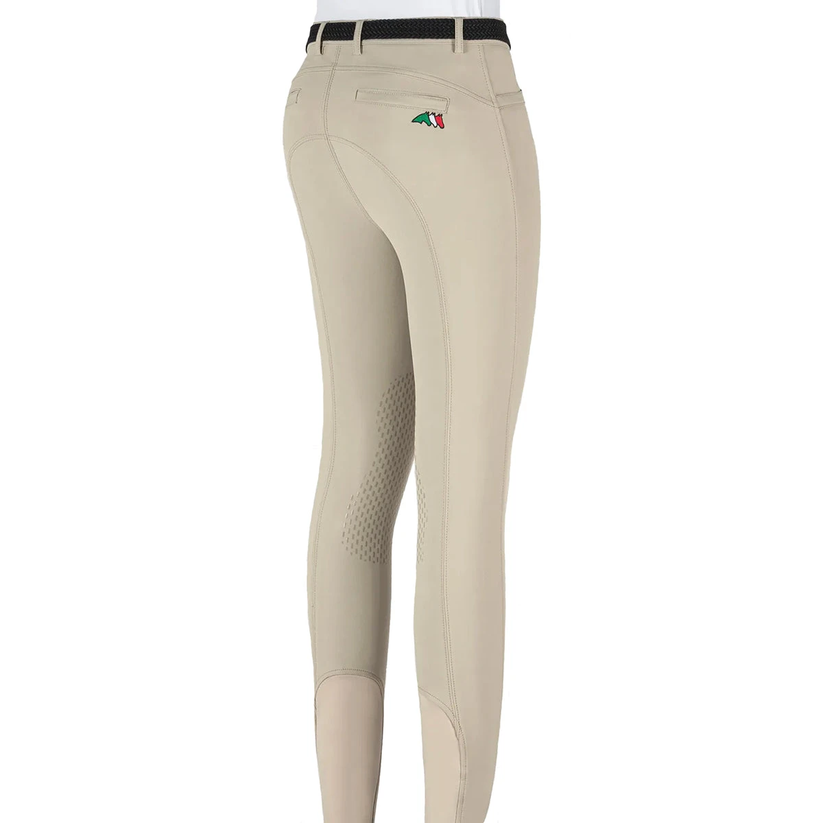 Equiline Girl's JinaK Knee Patch Breeches 4 Equiline Girl's JinaK Knee Patch Breeches - Image 2