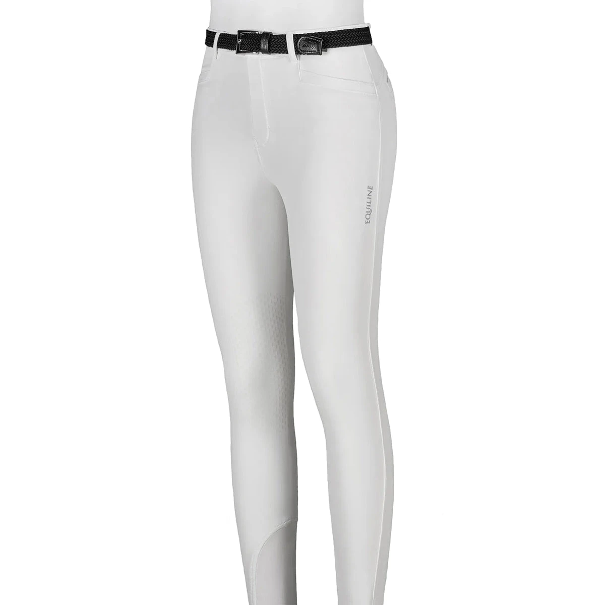 Equiline Girl's JinaK Knee Patch Breeches 8 Equiline Girl's JinaK Knee Patch Breeches - Image 6