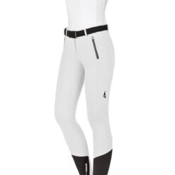 Equiline CantaK Women's B-Move Knee Patch Breeches 11 Equiline CantaK Women's B-Move Knee Patch Breeches -Cavallo Shop N08975 Cantak 001 Front DEA