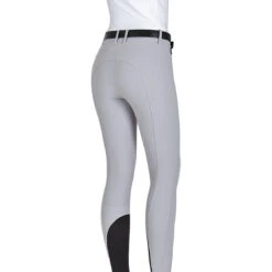 Equiline Women's Ernae B-Move High-Waist Full Grip Breeches -Cavallo Shop N08984 024 Equiline Ernae High.Waist Full.Grip .Breeches B Move Ice 01