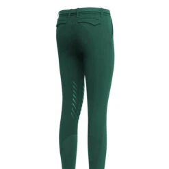 Equiline Women's CrendaK B-Move Knee Grip Breeches -Cavallo Shop N09023 Crendak Equiline KP.B Move.Breeches Green.Pepper 02