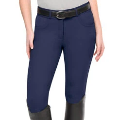 Ovation Women's Bellissima II GripTec Knee Patch Breech 7 Ovation Women's Bellissima II GripTec Knee Patch Breech -Cavallo Shop Ovation 471216 Womens.Bellissima.IIGripTec.Knee .Patch .Breech Navy