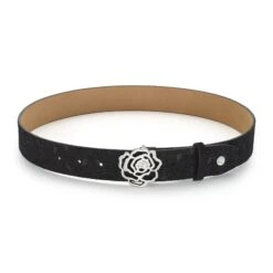 Hannah Childs Signature Rose Belt 9 Hannah Childs Signature Rose Belt -Cavallo Shop Ring Black Matte