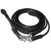 HDR Draw Reins With Snaps -Cavallo Shop black
