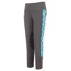 TuffRider Children's Artemis EquiCool Riding Tights 2 TuffRider Children's Artemis EquiCool Riding Tights -Cavallo Shop charcoal front 08899.1590008520.1280.1280