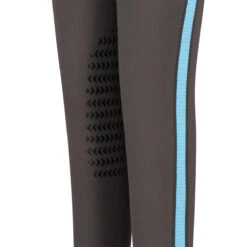TuffRider Children's Ventilated Schooling Tights 32 TuffRider Children's Ventilated Schooling Tights -Cavallo Shop charcoal neonblue5 58792.1583525668.1280.1280