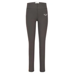 TuffRider Children's Ventilated Schooling Tights 36 TuffRider Children's Ventilated Schooling Tights -Cavallo Shop charcoal neonpeach2 56238.1583525669.1280.1280