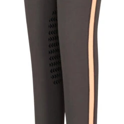 TuffRider Children's Ventilated Schooling Tights 41 TuffRider Children's Ventilated Schooling Tights -Cavallo Shop charcoal neonpeach6 28508.1583525669.1280.1280