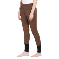 TuffRider Ladies Unifleece Pull-On Winter Breeches -Cavallo Shop chocolate 81686.1588623837.1280.1280