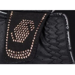 Samshield V Skin Swarovski Gloves- Rose Gold Crystals -Cavallo Shop gloveblack2 39558.1586355543.1280.1280