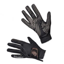 Samshield V Skin Swarovski Gloves- Rose Gold Crystals -Cavallo Shop gloveblack3 32624.1586355543.1280.1280