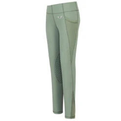 TuffRider Children's Minerva EquiCool Tights 24 TuffRider Children's Minerva EquiCool Tights -Cavallo Shop green 06067.1587157085.1280.1280