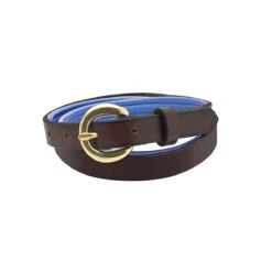 Perri's Padded Leather Belt -Cavallo Shop havana blue 22842.1588165776.1280.1280