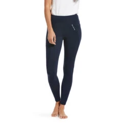 Ariat Women's Prevail Insulated Knee Patch Tight Reflective -Cavallo Shop kpnavyfront