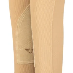 TuffRider Children's Ribb Knee Patch Breeches -Cavallo Shop light tan5 81913.1588684593.1280.1280