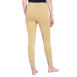 TuffRider Ladies Starter Lowrise Pull On Knee Patch Breeches -Cavallo Shop tan2 14680.1583511668.1280.1280
