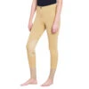 TuffRider Ladies Starter Lowrise Pull On Knee Patch Breeches -Cavallo Shop tanFRONT 11763.1583511668.1280.1280